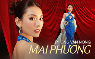 Phỏng vấn Mai Phương trước giờ G Chung kết Miss World: "Tôi cố gắng không bỏ sót một hoạt động nào, còn kết quả thì…"