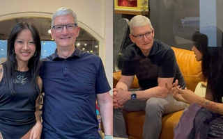 Suboi "xả" ảnh bên CEO Apple Tim Cook tại Hà Nội, hé lộ sản phẩm đặc biệt thu chục ngàn lượt like