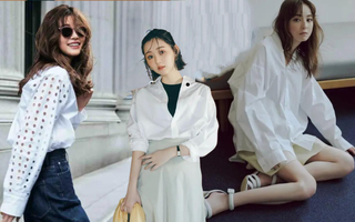 Hè này đừng quên sắm một chiếc sơ mi trắng, đi đâu diện cũng xinh yêu hết nấc