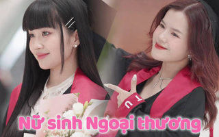 Ngắm mãi không chán chùm ảnh nữ sinh Ngoại thương trong lễ tốt nghiệp: Đúng là lò đào tạo Hoa hậu, ai cũng xinh!