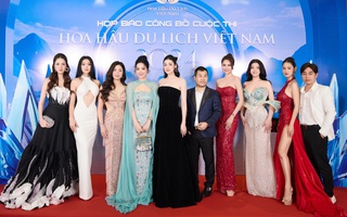 Dương Tú Anh cùng dàn Hoa hậu - Á hậu đình đám đọ sắc tại "Hoa hậu Du lịch Việt Nam 2024"