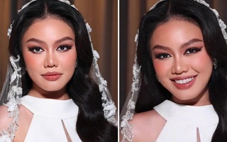 Cận cảnh nhan sắc thiên kim tiểu thư gia tộc bí ẩn bậc nhất Đà Nẵng khi làm cô dâu