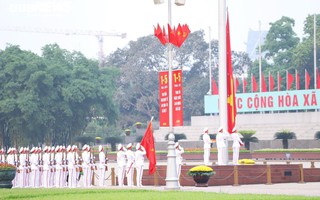 Lễ thượng cờ đặc biệt mừng Chiến thắng 30/4 tại Quảng trường Ba Đình