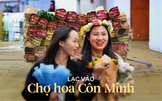 Dạo một vòng chợ hoa hoành tráng nhất Trung Quốc: Hơn 1.600 loại hoa thỏa sức mà lựa, giá rẻ chưa từng thấy
