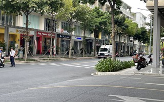 Công an đang phong toả một tòa nhà ở khu Sala, nghi án mạng