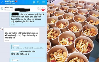 NÓNG: Sự thật vụ mẹ không đóng 100 nghìn quỹ, cháu bé lớp 1 không được ăn liên hoan với lớp