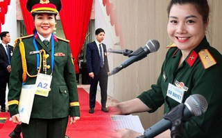 Chủ nhân giọng đọc “đi vào lòng người” trong lễ diễu binh, diễu hành kỷ niệm chiến thắng Điện Biên Phủ