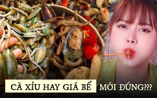 Con cà xỉu là con gì mà hay "bị nhầm" với giá bể? Ngon bổ cỡ nào mà TikToker đua nhau mua về review?