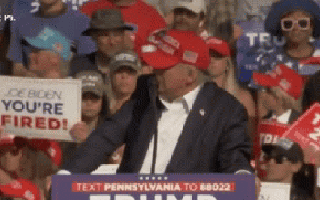 Camera ghi lại khoảnh khắc kinh hoàng khi ông Donald Trump bị bắn tại cuộc vận động bầu cử