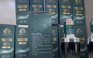 Mỹ phẩm "trôi nổi" bán theo cân, tính theo lít