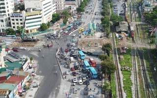 Hạn chế, cấm nhiều loại xe qua nút giao Giải Phóng - Kim Đồng và phố Kim Đồng