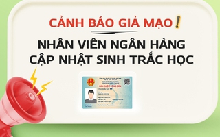 Ngân hàng cảnh báo chiêu trò hỗ trợ cài đặt sinh trắc học để lừa đảo