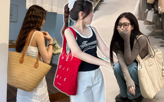 Những mẫu túi tote đã xinh còn hot nhất Shopee: Không em nào quá 130k, chứa được cả thế giới khi đi du lịch