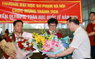 Chút tiếc nuối của 2 chàng trai dự thi Olympic Toán Quốc tế năm 2024