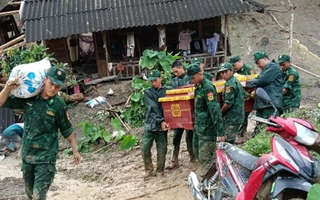 Tìm thấy thi thể 1 người bị mất tích do lũ quét tại Mường Pồn, Điện Biên