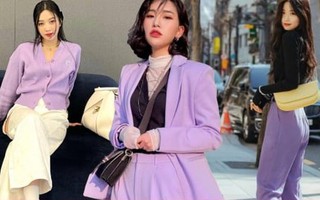 Phối đồ màu tím sao cho thời trang nhất