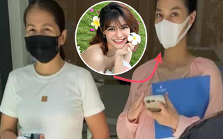 HOT: "Tóm gọn" Á hậu Lona Kiều Loan đi khám thai, bụng đã to vượt mặt!