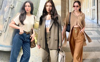 Bella Ranee của "Ngược dòng thời gian để yêu anh" ở tuổi U40: Chỉ thích mặc quần dài với những cách phối đồ đẹp xuất sắc