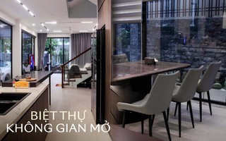 Biệt thự 175m2 trong lòng Hà Nội, ưu tiên các không gian kết nối với chi phí xây 3 tỷ đồng