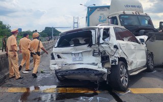 Bắt tạm giam tài xế xe tải trong vụ tai nạn liên hoàn ở cầu Phú Mỹ