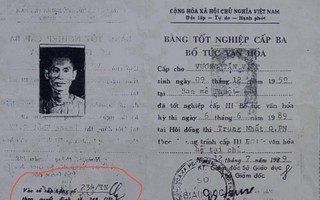 Dùng bằng cấp 3 giả thì bằng đại học, tiến sĩ có bị thu hồi?