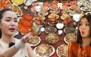 Tròn mắt với mâm cúng Rằm “bề thế” của người Quảng Ninh: Đúng là không ai sánh bằng!