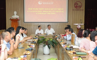 Ai vừa được phân công phụ trách Trường Đại học Luật - Đại học Quốc gia Hà Nội?