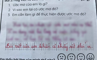 Học sinh tiểu học viết 2 câu về ước mơ khiến cô giáo phải phê "rất thú vị", cư dân mạng ào ào vào "xin vía"