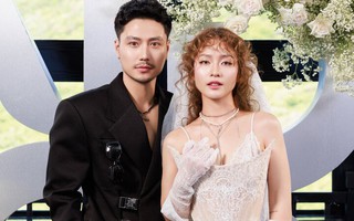 Khả Ngân - Thanh Sơn tình tứ đi xem show thời trang của NTK Chung Thanh Phong