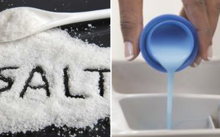 Trộn nước xả vải với muối có tác dụng gì?
