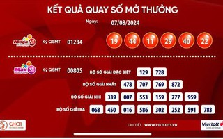 Vé số Vietlott lại có vé trúng giải Jackpot gần 47,4 tỉ đồng
