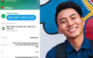 "Check var" loạt YouTuber ủng hộ khắc phục thiên tai: Bất ngờ trước con số của Khoai Lang Thang