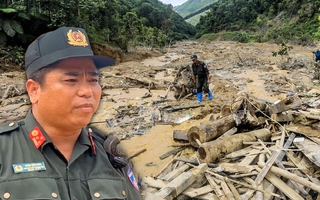 Thượng tá Trần Văn Dân nghẹn ngào: "Chúng tôi xin lỗi vì chưa tìm được hết thân nhân của bà con"