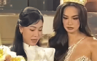 Lộ thời điểm nghi Hoa hậu Lê Hoàng Phương và "bà trùm Hoa hậu" trục trặc?