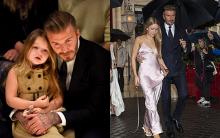 Tiểu thư Harper nhà Beckham dậy thì lấn át cả bố mẹ, thay đổi ra sao so với lần đầu dự show thời trang vào hơn 10 năm trước?