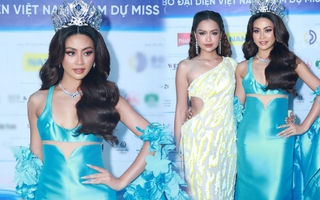 Dàn Hoa - Á hậu đình đám quy tụ tại Miss Cosmo Vietnam: Xuân Hạnh gợi cảm chiếm trọn "spotlight", thần thái của Ngọc Châu gây chú ý
