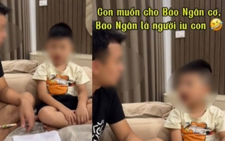 Màn dạy con học khiến dân tình cười ra nước mắt: Phụ huynh có con lớp 1 vào mà xem, đồng cảm lắm đấy!