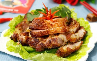Cách ướp thịt lợn nướng đơn giản thơm mềm ngon như ngoài quán