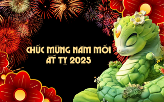 Rồng vàng tiễn năm cũ, Rắn ngọc đón xuân sang: Ngũ phúc lâm môn chào năm Ất Tỵ!