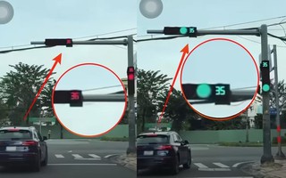 Tìm người quay clip "xe Audi chạy đến đâu đèn xanh đến đó"