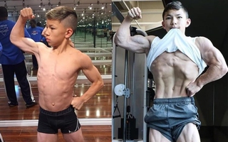 Cậu bé từng gây sốt với cơ thể "0% mỡ", tuổi 22 chỉ cao 1m60 nhưng khiến tất cả trầm trồ vì một điều