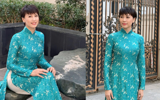 Bà ngoại hot nhất Việt Nam mặc áo dài quá đẹp, gọi là "người đẹp không tuổi" cũng không sai