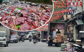 Núi bánh kẹo "lạ" bị xả giữa làng: Siết chặt quản lý thị trường tại La Phù