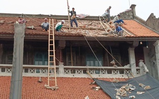 Thay "áo mới" cho thánh đường cổ kính hơn trăm tuổi ở Ninh Bình
