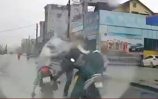 Nam thanh niên đánh người sau va chạm giao thông ở Huế