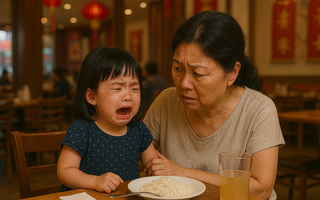 Cháu gái bỗng khóc thét khi bị chạm vào lưng, bà nội bật khóc khi phát hiện sự thật sau lớp áo