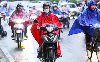 Cuối tuần miền Bắc đón không khí lạnh, đề phòng dông lốc, mưa đá