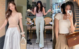 4 mẫu áo "hack" tuổi đỉnh không kém áo phông nhưng nữ tính hơn, chị em nên có hết để mặc đẹp mỗi ngày