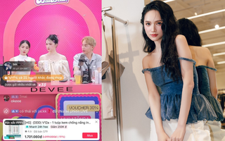 Từ vụ “check var” Hương Giang bán kem chống nắng 1 triệu 7 còn 600k: Chiêu trò buff giá sau các màn livestream “giảm sốc”?