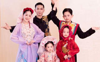 Khánh Thi - Phan Hiển tung bộ ảnh xịn xò bắt trend Bắc Bling, bé út Lisa xinh như búp bê khiến Hoà Minzy "xỉu"